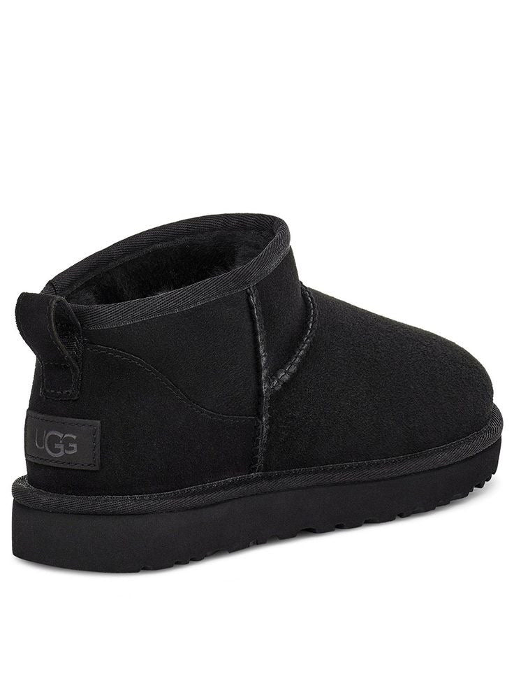 Ugg classic ultra mini  ankle boots black