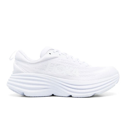 נעלי HOKA Bondi 8 White מקוריות בעיצוב אופנתי עכשווי לקידום אתר