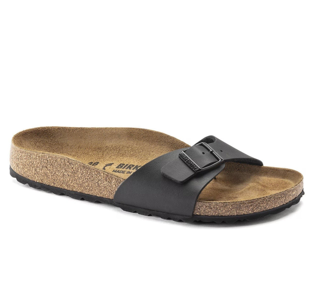 נעלי Birkenstock Madrid Black מקוריות בעיצוב אופנתי עכשווי לקידום אתר