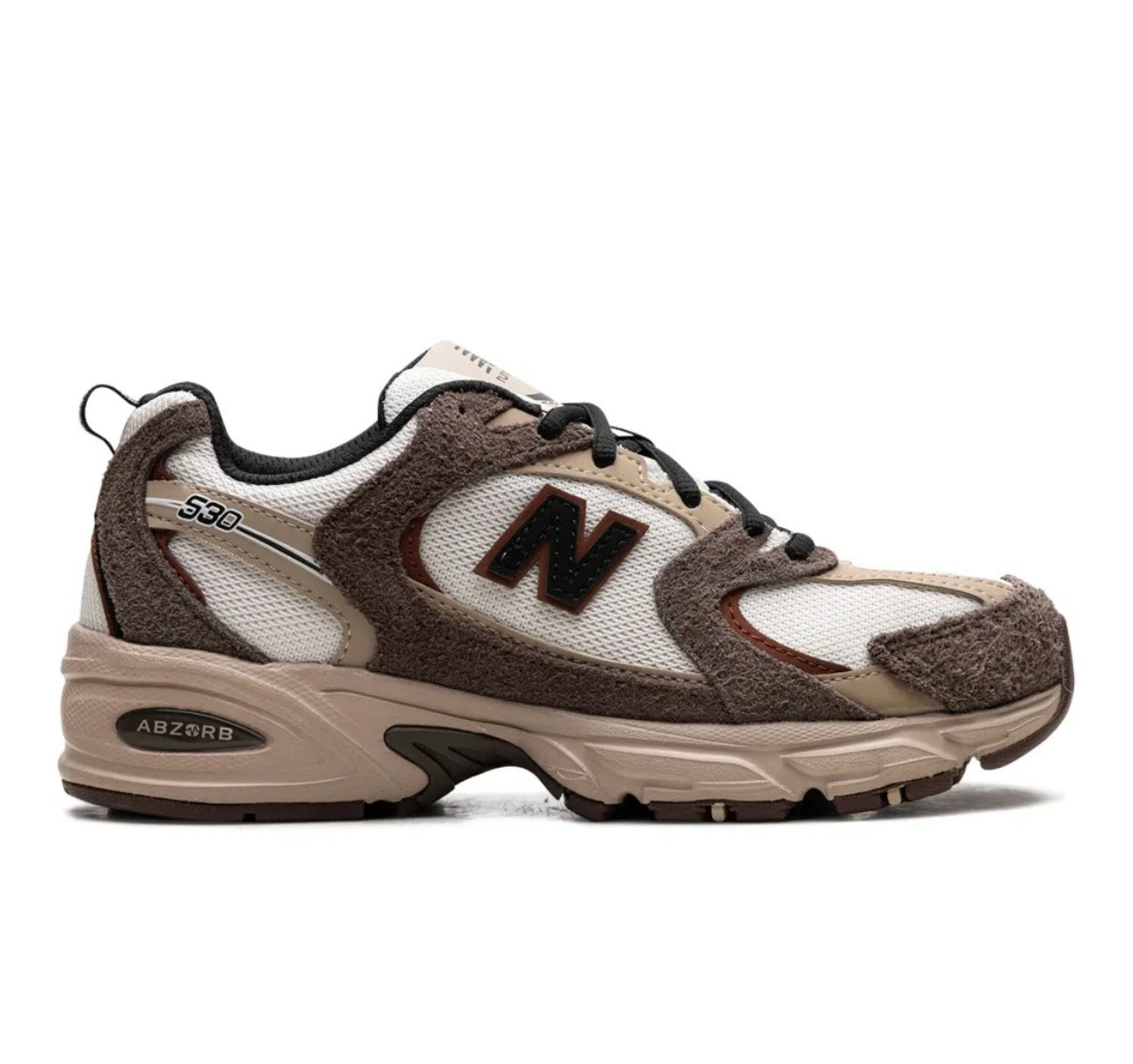 נעלי New Balance 530 brown beige מקוריות בעיצוב אופנתי עכשווי לקידום אתר