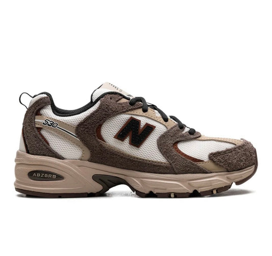 נעלי New Balance 530 brown beige מקוריות בעיצוב אופנתי עכשווי לקידום אתר