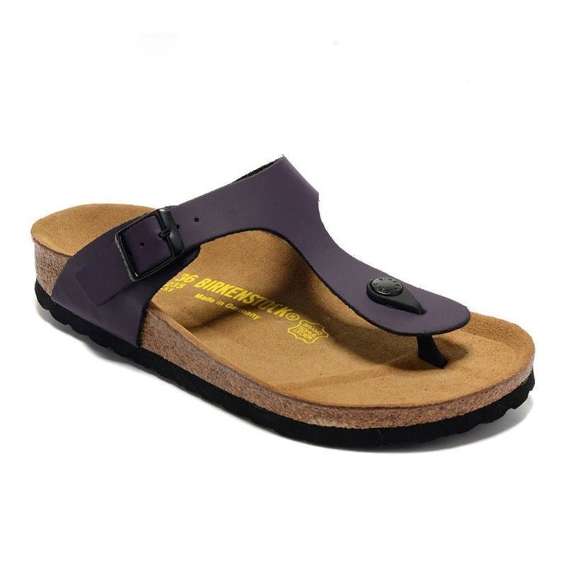 נעלי Birkenstock Gizeh Eggplant מקוריות בעיצוב אופנתי עכשווי לקידום אתר