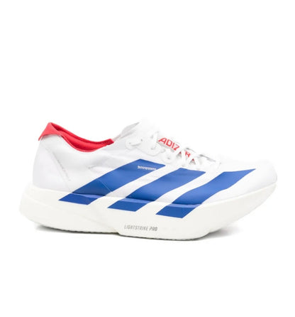 נעלי Adidas Adizero White Blue Red מקוריות בעיצוב אופנתי עכשווי לקידום אתר