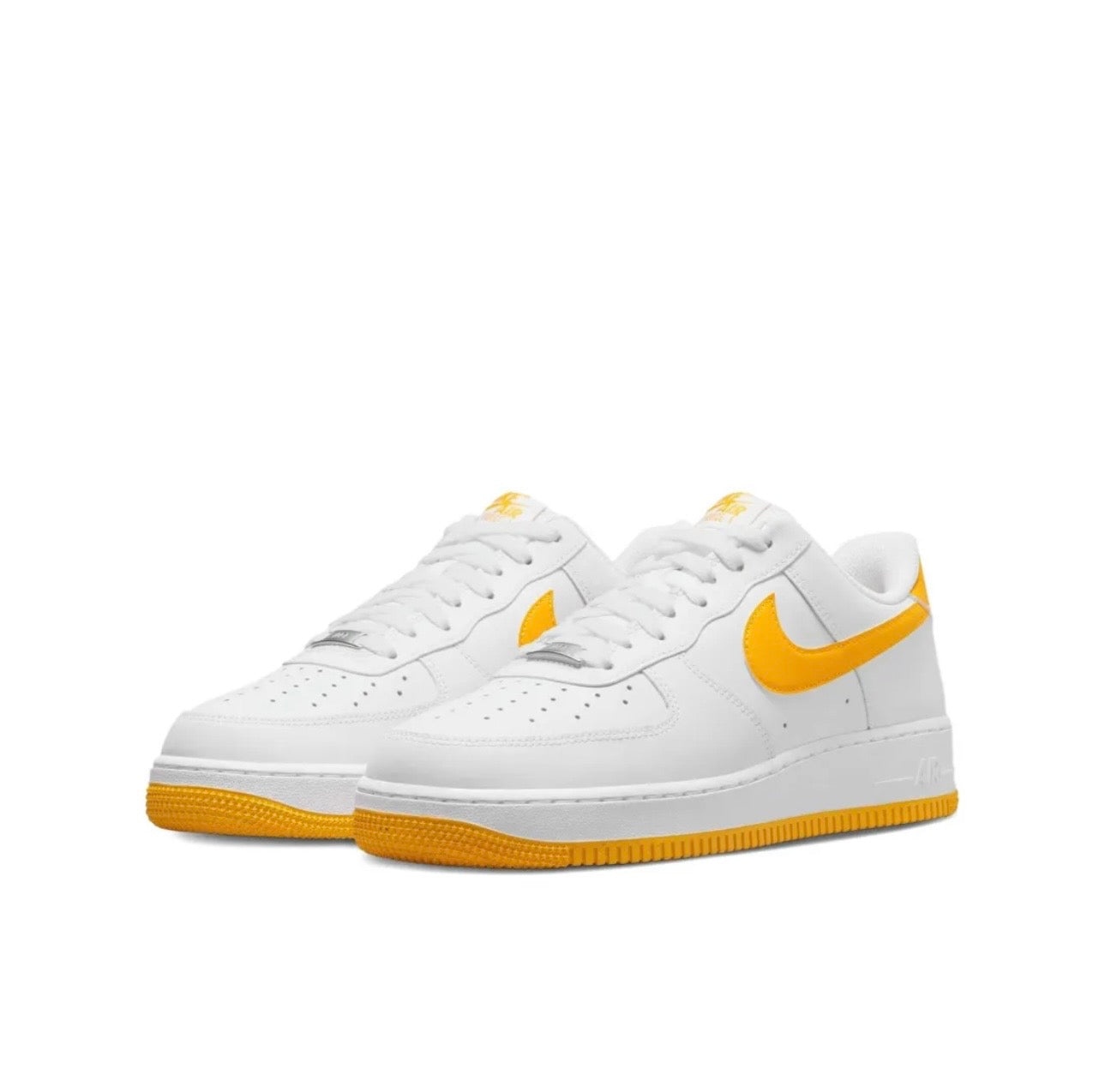 Nike AIR FORCE 1 White Yellow