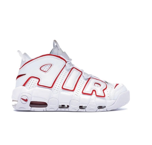 Nike Uptempo לבן אדום