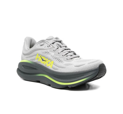 Hoka Bondi 9 Grey Yellow