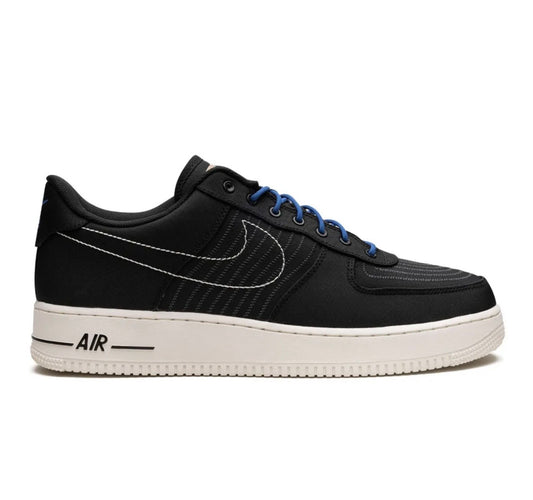 נעלי Nike AIR FORCE 1 Black Blue מקוריות בעיצוב אופנתי עכשווי לקידום אתר