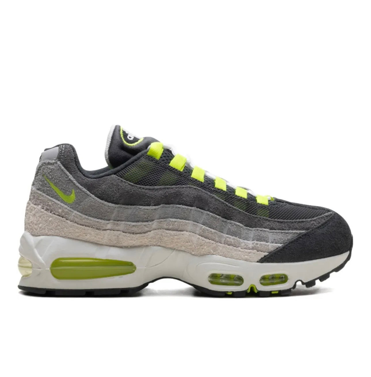 נעלי Nike air Vapormax 95’ grey green מקוריות בעיצוב אופנתי עכשווי לקידום אתר