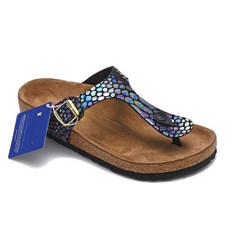 נעלי Birkenstock Gizeh Snake מקוריות בעיצוב אופנתי עכשווי לקידום אתר