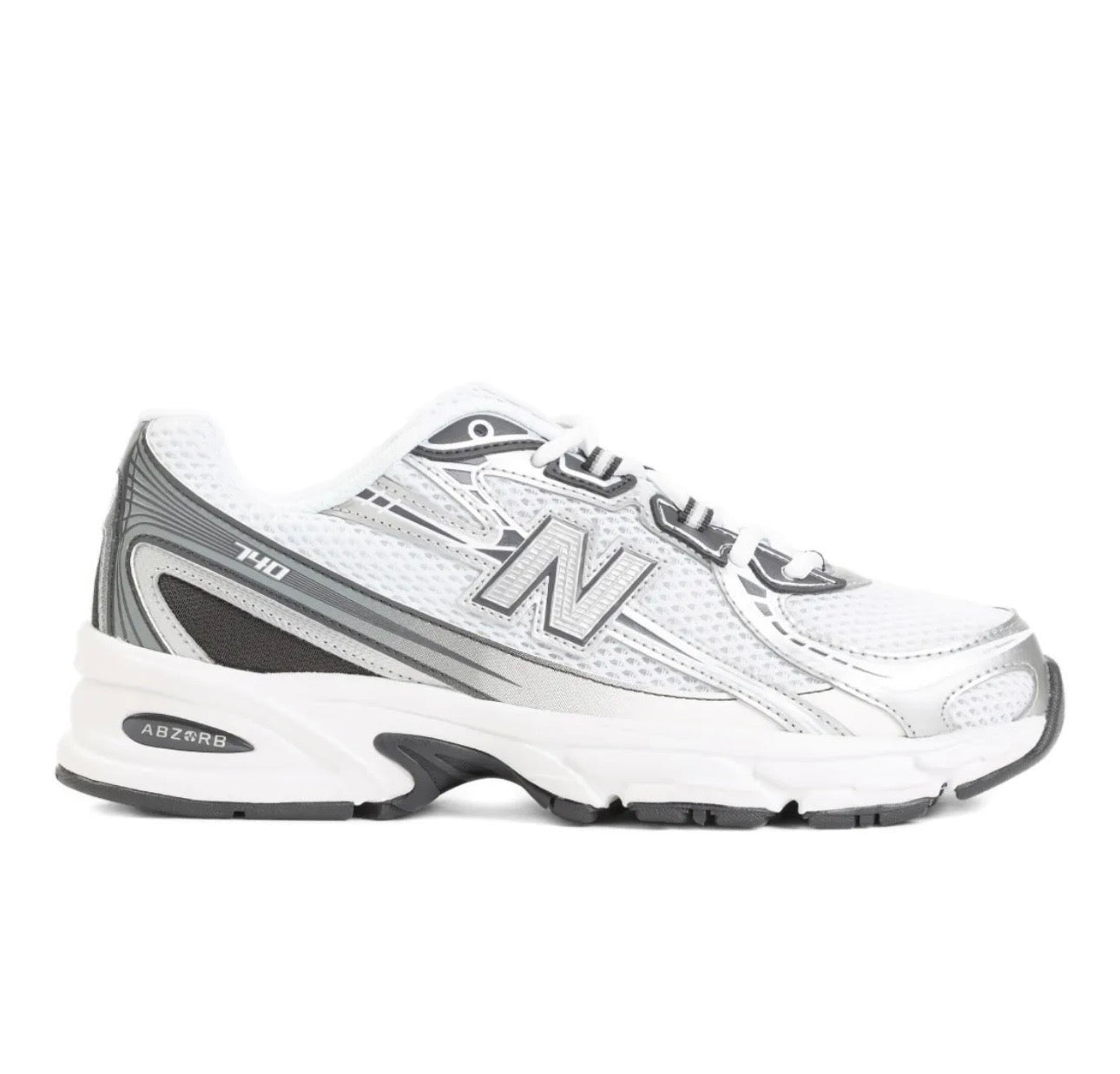 נעלי New Balance 740 silver מקוריות בעיצוב אופנתי עכשווי לקידום אתר