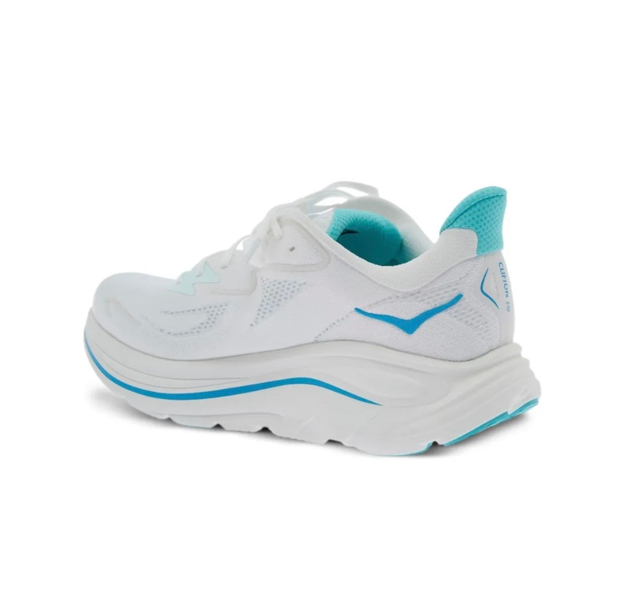 Hoka Clifton 10 White Blue