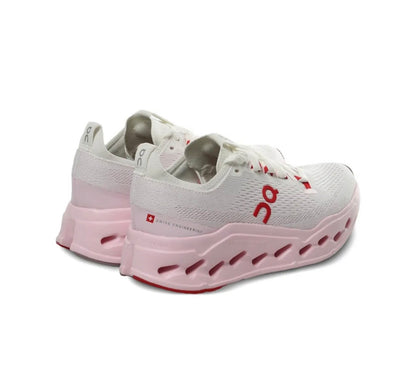 On Cloudsurfer White Strawberry