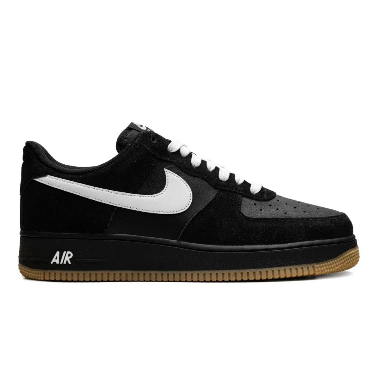 נעלי Nike AIR FORCE 1 Black White מקוריות בעיצוב אופנתי עכשווי לקידום אתר