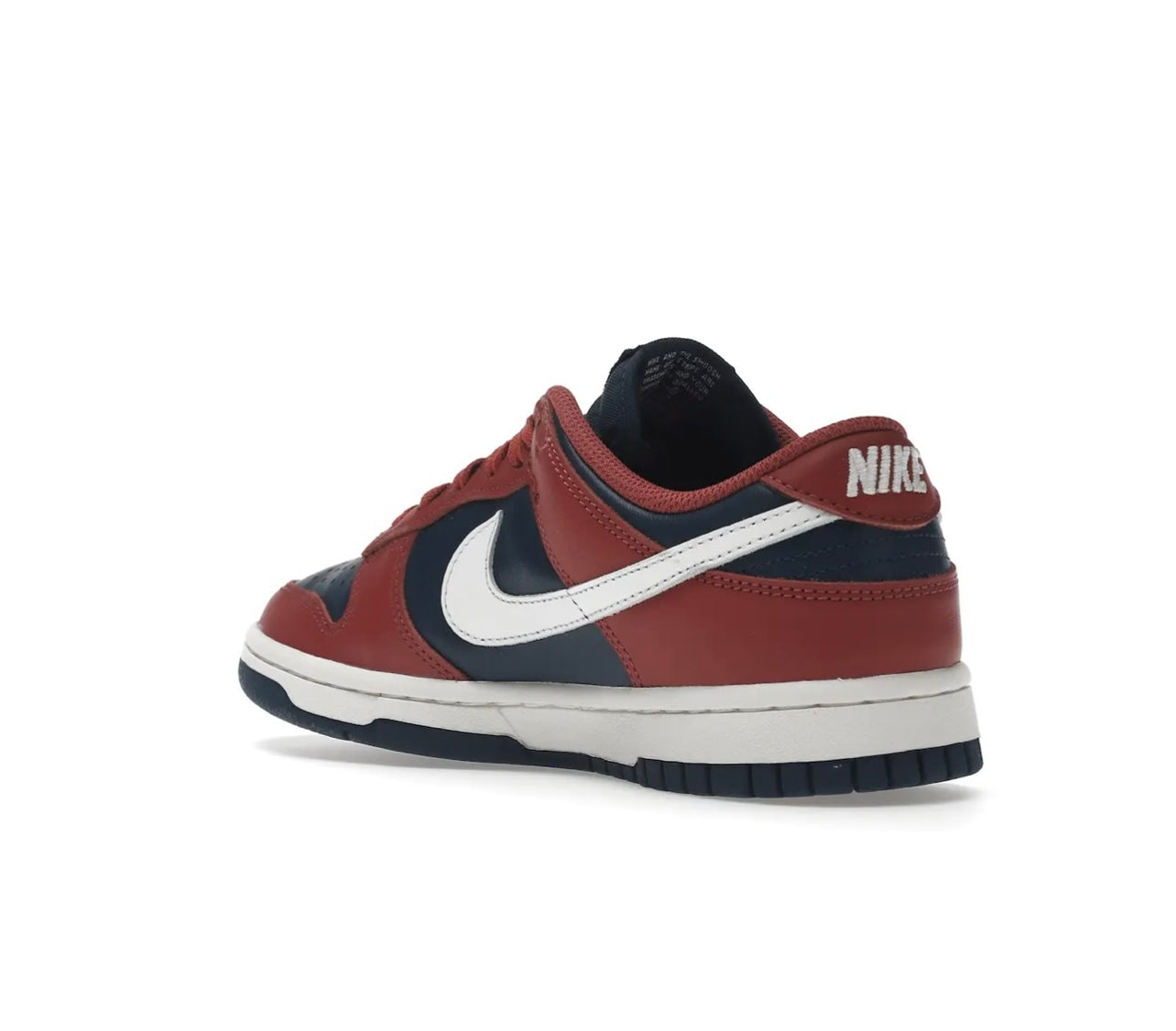 Dunk Low שחור אדום