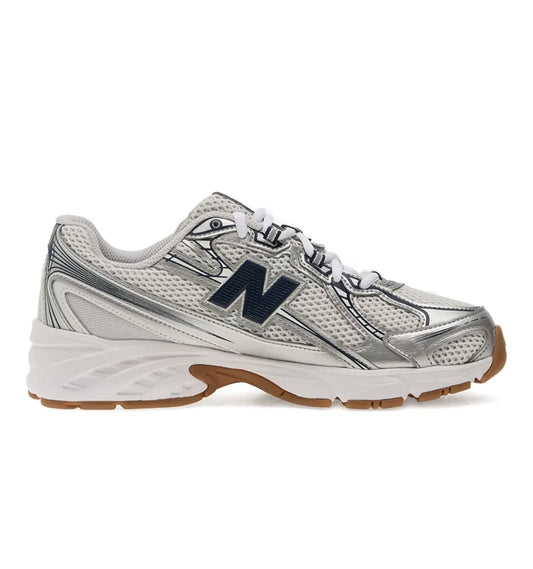 New Balance 740 Silver Dark Blue