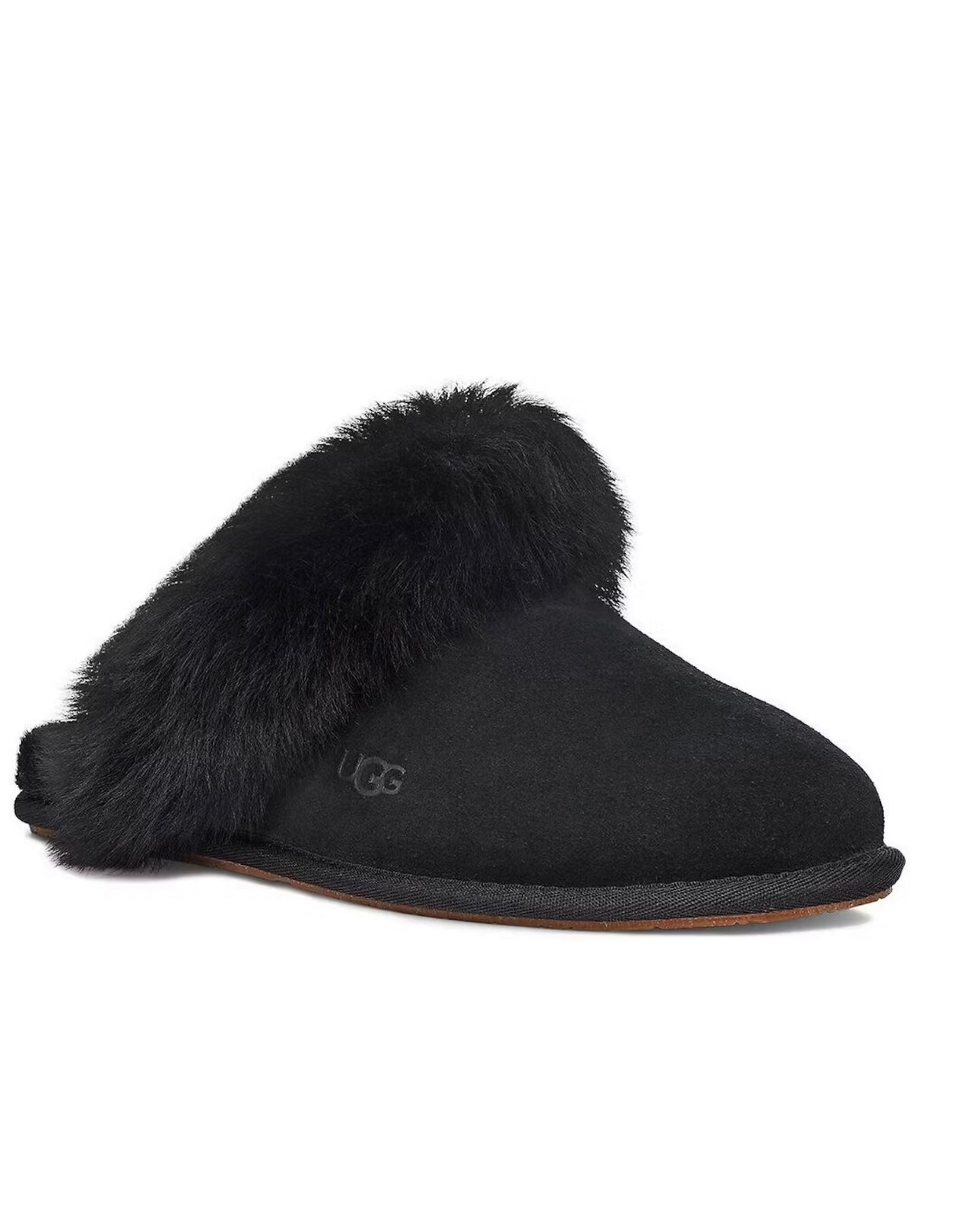 Ugg shearing - trim slippers black