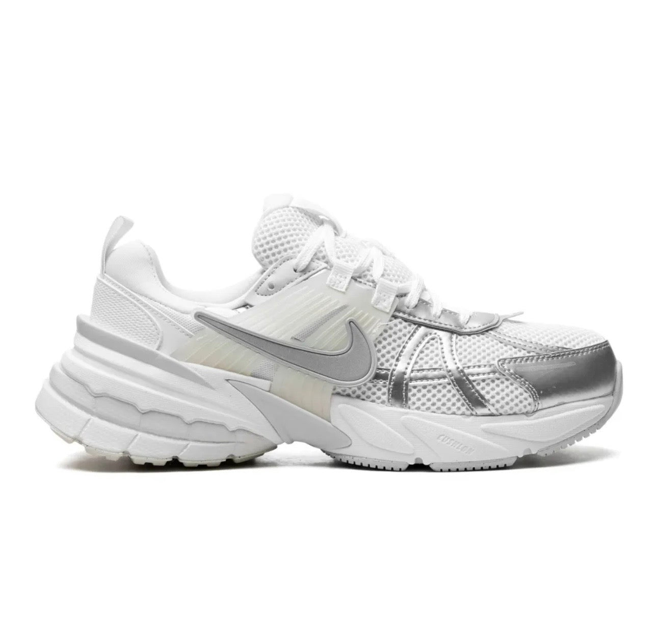 נעלי Nike V2K White Silver מקוריות בעיצוב אופנתי עכשווי לקידום אתר