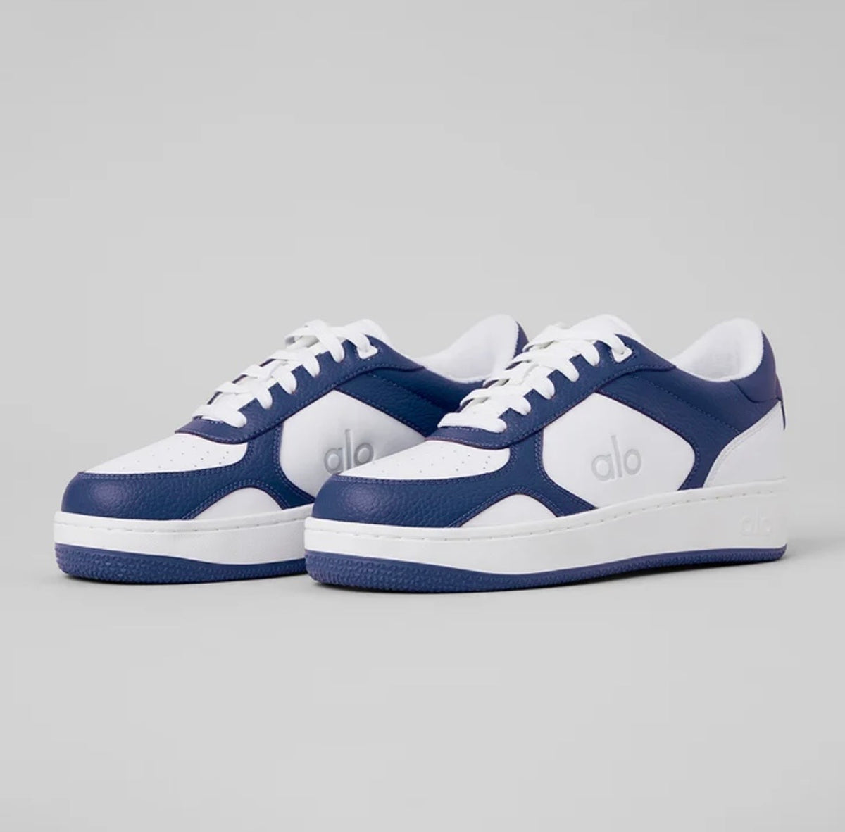 Alo Sneakers White Blue