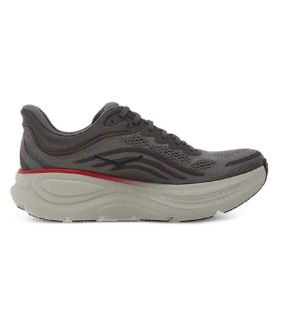 נעלי Hoka Bondi 9 Dark Grey Red מקוריות בעיצוב אופנתי עכשווי לקידום אתר