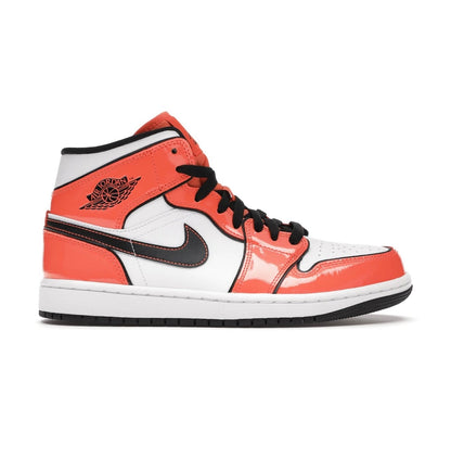 נעלי Air Jordan 1 Mid Turf Orange מקוריות בעיצוב אופנתי עכשווי לקידום אתר