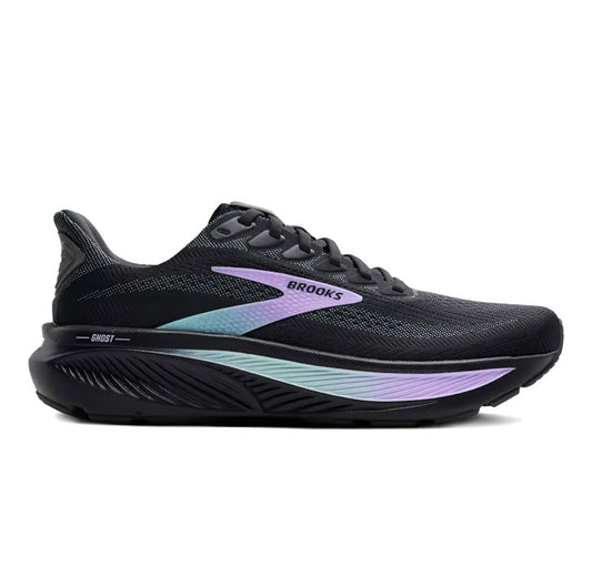 נעלי brooks Ghost Black Purple Blue מקוריות בעיצוב אופנתי עכשווי לקידום אתר