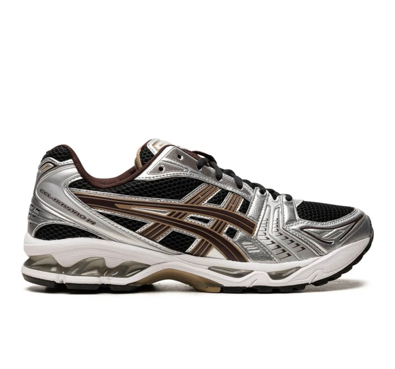 Asics GEL-Kayano Silver Brown