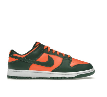 נעלי Nike Dunk Low Retro Miami Hurricanes מקוריות בעיצוב אופנתי עכשווי לקידום אתר