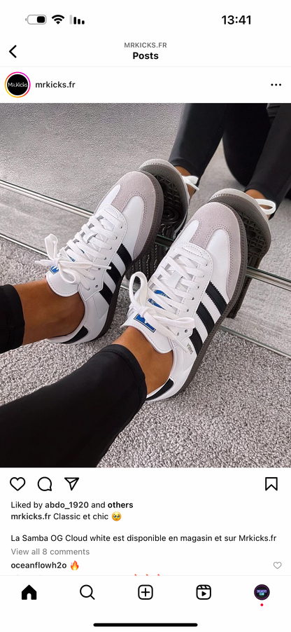 Adidas Samba Classic מידות 38 2/3