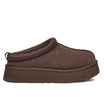 נעלי Ugg Tazz Platform Slippers dark brown מקוריות בעיצוב אופנתי עכשווי לקידום אתר