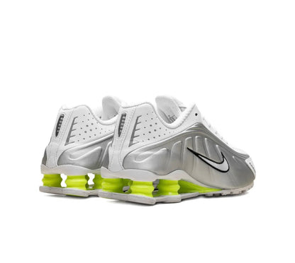 Nike Shox R4 Silver White Yellow