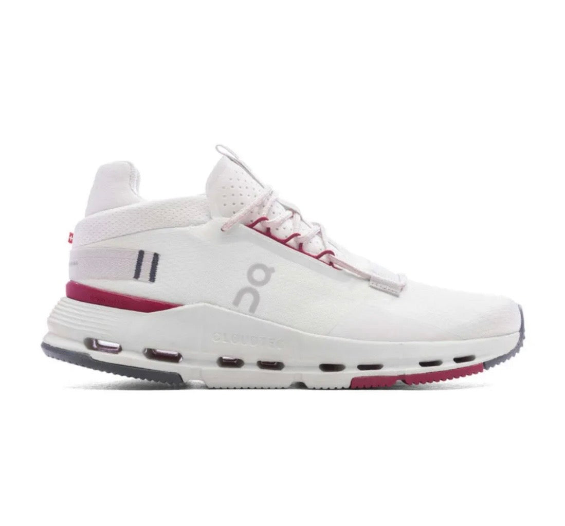 On Cloudnova White Pink