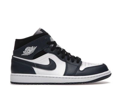 נעלי Air Jordan 1 Mid Armory Navy מקוריות בעיצוב אופנתי עכשווי לקידום אתר