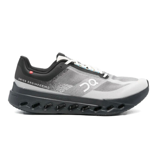 On Cloudsurfer White Black