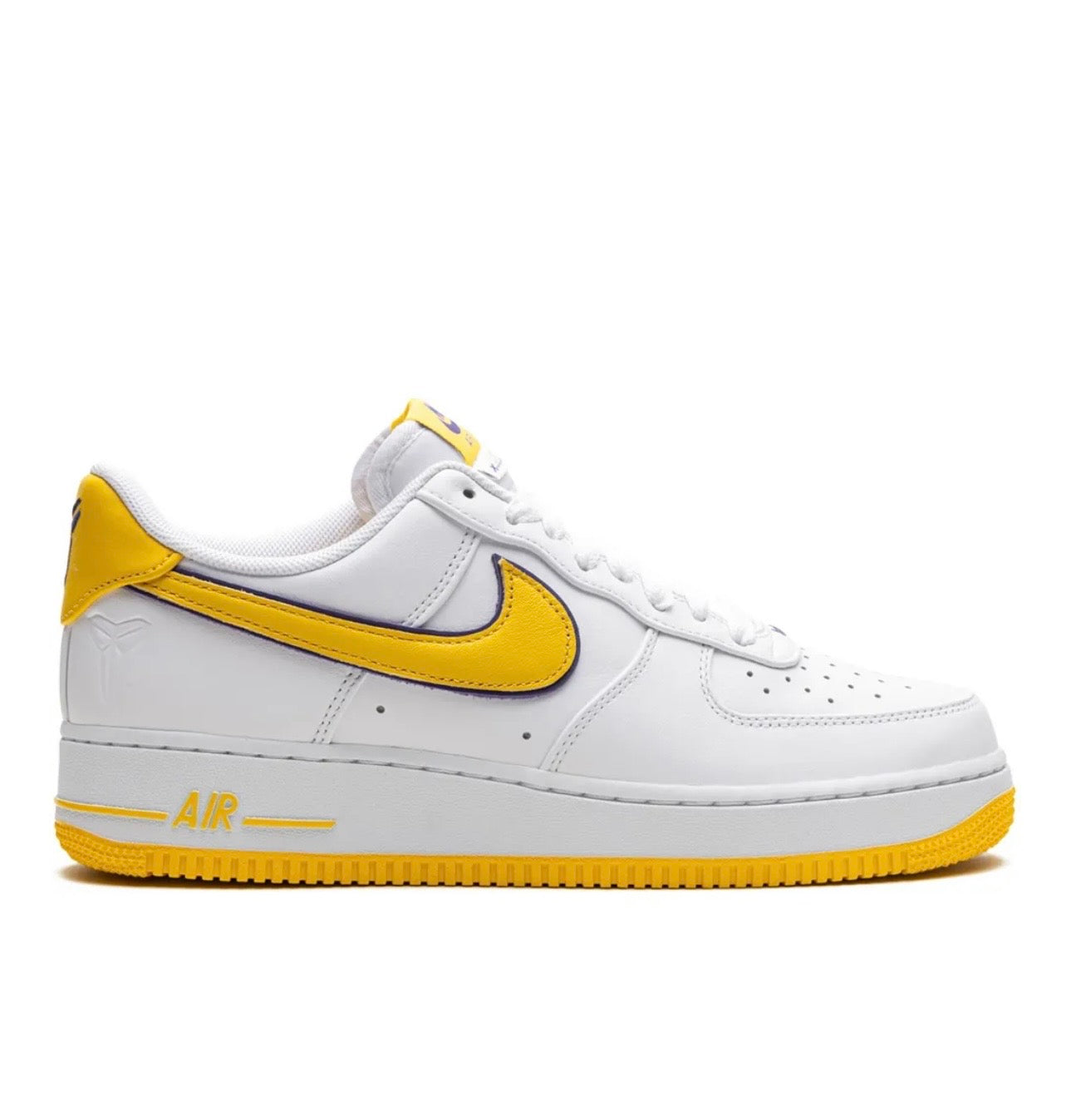 Nike AIR FORCE 1 White Yellow