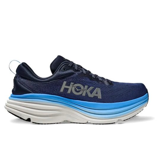 נעלי Hoka Bondi 8 Navy Blue מקוריות בעיצוב אופנתי עכשווי לקידום אתר