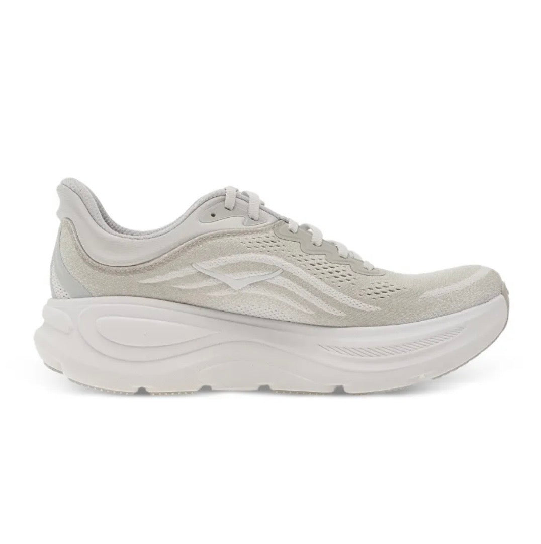 נעלי Hoka Bondi 9 Light Grey מקוריות בעיצוב אופנתי עכשווי לקידום אתר