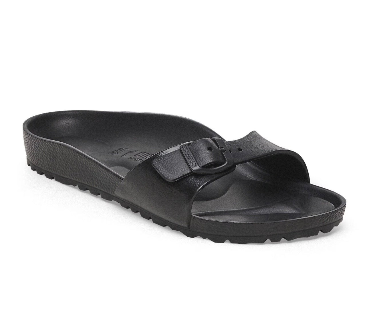 נעלי Birkenstock Madrid Black Leather מקוריות בעיצוב אופנתי עכשווי לקידום אתר