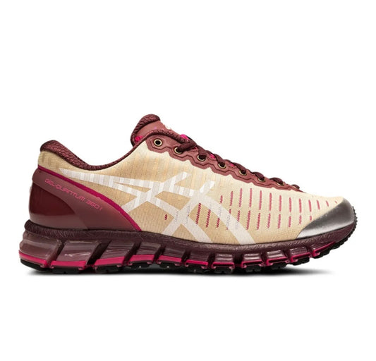 נעלי Asics GEL Quantum 360 yellow red מקוריות בעיצוב אופנתי עכשווי לקידום אתר