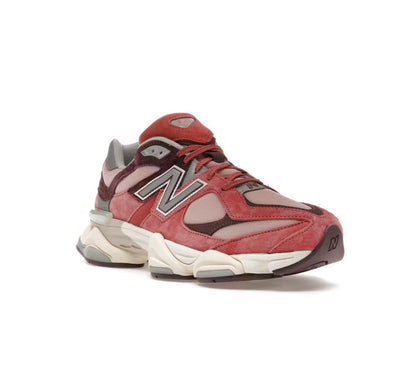 New Balance 9060 Red Grey מידות 40, 41.5