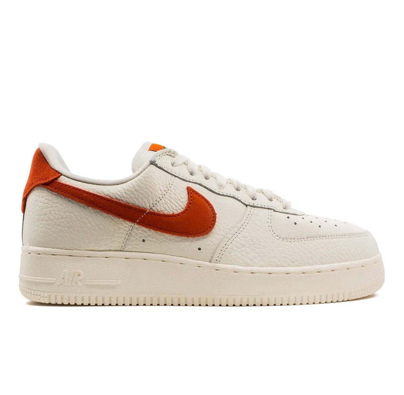 נעלי Nike AIR FORCE 1 White Orange מקוריות בעיצוב אופנתי עכשווי לקידום אתר