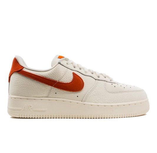 נעלי Nike AIR FORCE 1 White Orange מקוריות בעיצוב אופנתי עכשווי לקידום אתר