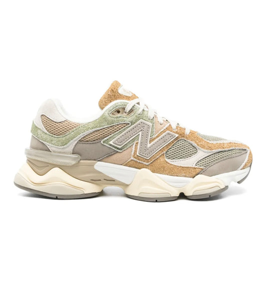 New Balance 9060 green gray mustard