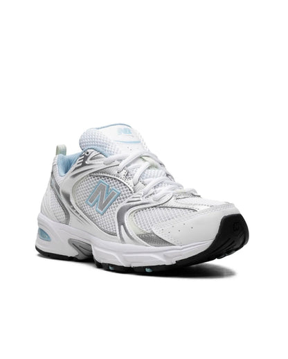 New Balance 530 white silver blue מידה 42