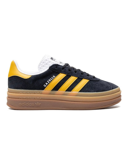 נעלי Adidas gazelle platform Black & Yellow מקוריות בעיצוב אופנתי עכשווי לקידום אתר