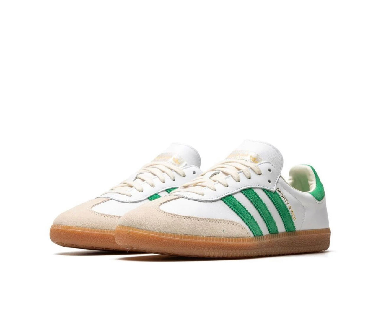 Adidas Samba White Green