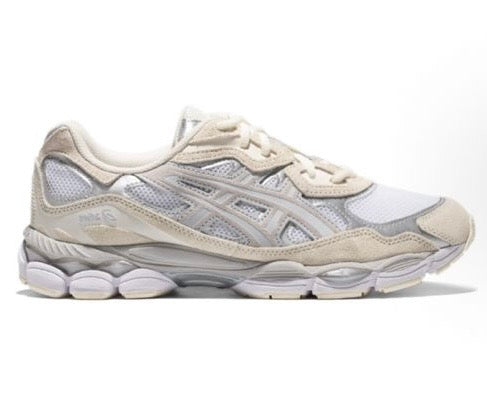 נעלי ASICS Gel NYC Cream Beige מקוריות בעיצוב אופנתי עכשווי לקידום אתר