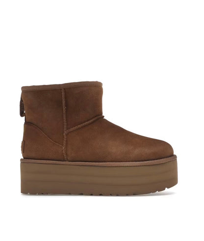 נעלי Ugg Classic Ultra Mini Platform Boots brown מקוריות בעיצוב אופנתי עכשווי לקידום אתר