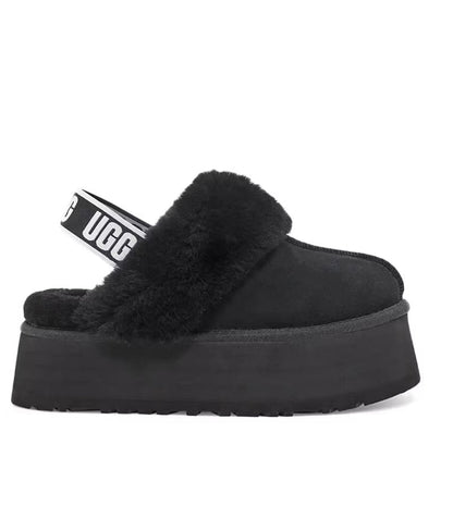 נעלי Ugg platform slipped black מקוריות בעיצוב אופנתי עכשווי לקידום אתר