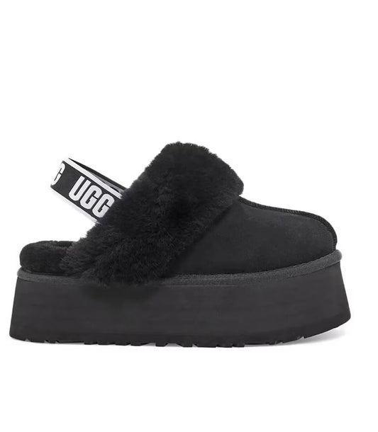 Ugg platform slipped black