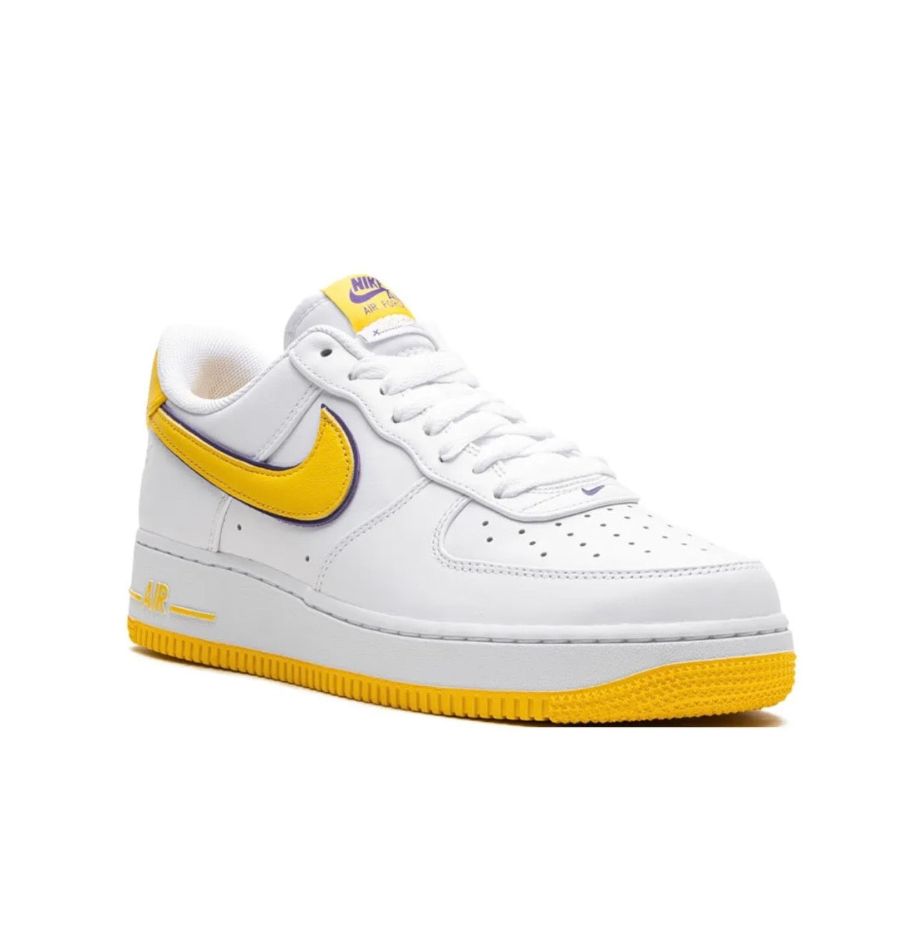Nike AIR FORCE 1 White Yellow